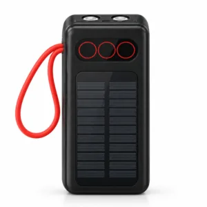 پاوربانک 22.5 وات مدل N-56 ظرفیت 30000 میلی‌آمپرساعت به همراه سه کابل لایتنینگ . USB-C . micro-USB