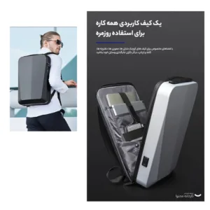 کوله پشتی لپ تاپ بنج مدل 22201bg مناسب برای لپ تاپ 14.1 تا 15.6 اینچی