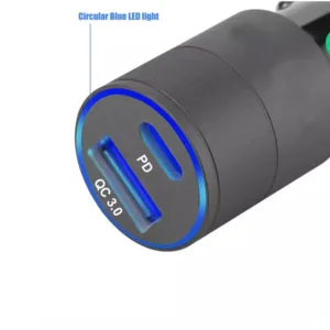 شارژر فندکی کوال کام مدل Quick Charge 3.0