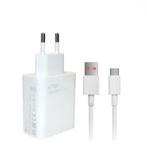 شارژر  مدل MDY TURBO 67W به همراه کابل تبدیل USB-C