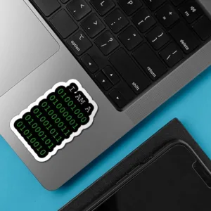 استیکر لپ تاپ توییجین و موییجین طرح برنامه نویسی کد 40 مجموعه 13 عددی