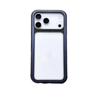 قاب کی زد دو مدل شفاف دور رنگی مناسب برای گوشی موبایل اپل iPhone 17 promax