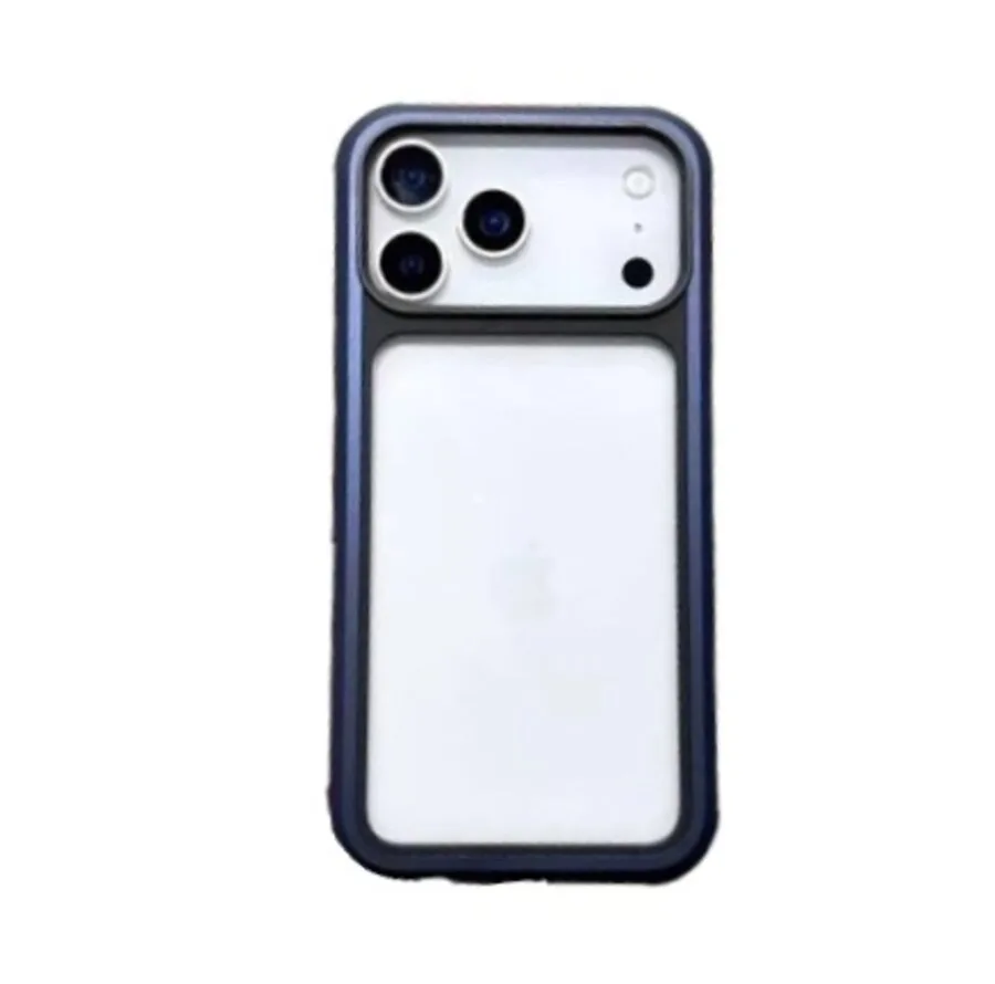 قاب کی زد دو مدل شفاف دور رنگی مناسب برای گوشی موبایل اپل iPhone 17 promax