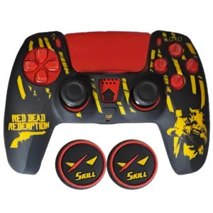 محافظ دسته بازی پلی استیشن 5 مدل Red dead PS5369 به همراه روکش آنالوگ