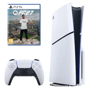 کنسول بازی سونی مدل PlayStation 5 Slim ظرفیت 1 ترابایت ریجن اروپا سری CFI-2116 به همراه بازی EA Sports FC 27