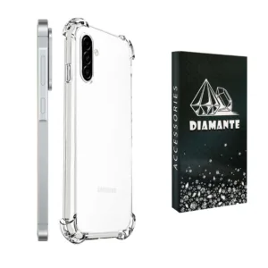 کاور دیامانته مدل Bianco Navy مناسب برای گوشی موبایل سامسونگ Galaxy A26