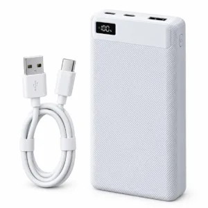 پاوربانک 22.5 وات مدل A1 ظرفیت 20000 میلی‌آمپرساعت به همراه کابل microUSB