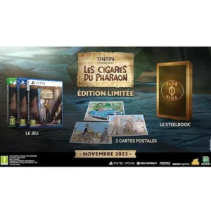 بازی Tintin Reporter Cigars of the Pharaoh نسخه Limited Edition مخصوص PS4