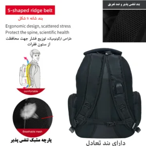 کیف لپ تاپ سیی مدل گابل کد 1983 مناسب برای لپ تاپ تا 15.6 اینچی