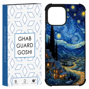 کاور قاب گارد گوشی طرح ونگوگ کد TPU-069 مناسب برای گوشی موبایل اپل Iphone 13 pro max
