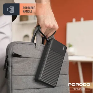پاوربانک 10.5 وات پرودو مدل Piano PDPBJ34BK ظرفیت 20000 میلیآمپرساعت