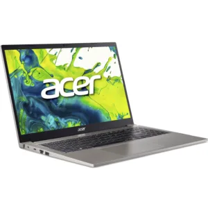 لپتاپ 15.6 اینچی ایسر مدل Aspire Lite AL15-33P-3809، پردازنده Core 3-N355، رم 8 گیگابایت DDR5، حافظه SSD با ظرفیت 512 گیگابایت، نمایشگر IPS با وضوح Full HD، باتری با شارژدهی تا 9 ساعت، پشتیبانی از Wi-Fi 6 و Bluetooth 5.0