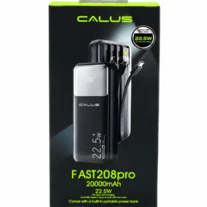 پاور بانک 22.5 وات کالوس مدل Fast208Pro ظرفیت 20000 میلی آمپر ساعت