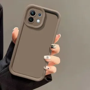 کاور موکولو مدل Silicone Puffer Apple Strap مناسب برای گوشی موبایل شیائومی Mi 11 Lite به همراه بند آویز