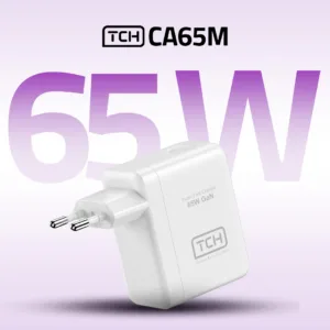 شارژر دیواری 45 وات 3 پورت تی سی اچ مدل CA65M