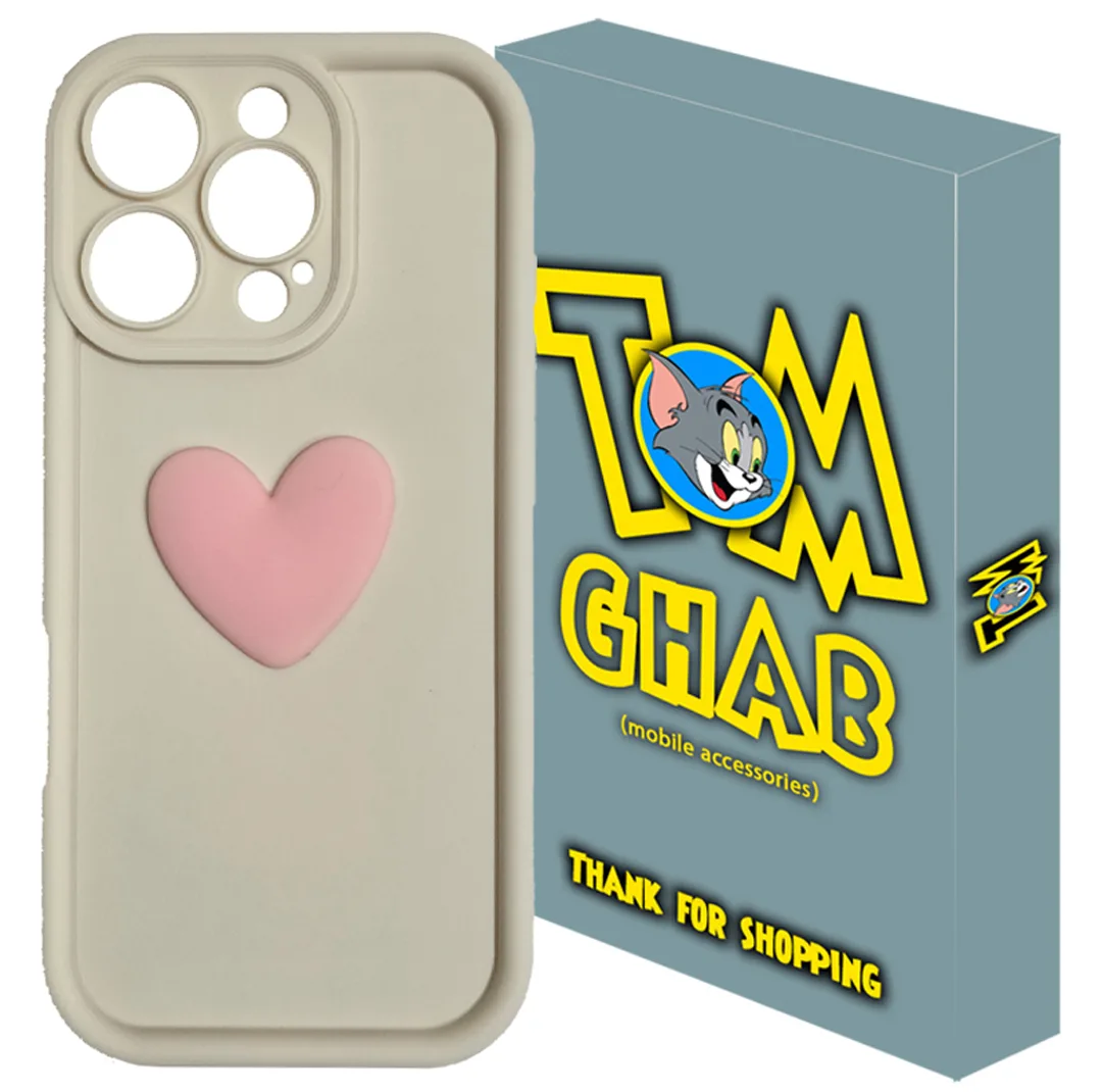 کاور تام قاب مدل سولید Heart مناسب برای گوشی موبایل اپل iPhone 11 Pro Max