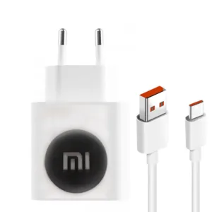 آداپتور شارژر شیائومی مدل poco m4 به همراه کابل USB-C