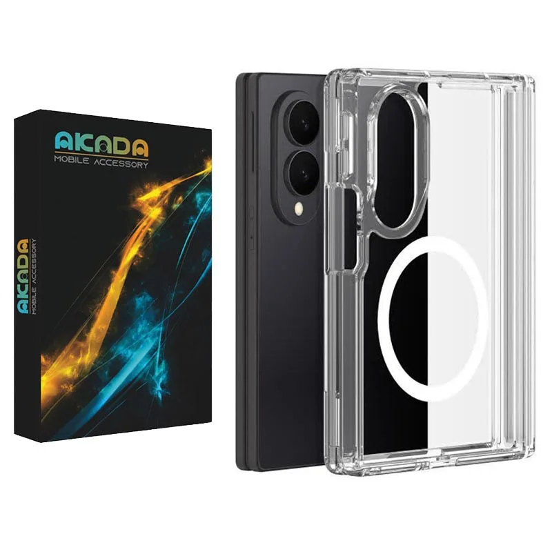 کاور آکادا مدل Magclear مناسب برای گوشی موبایل سامسونگ Galaxy Z Fold 8