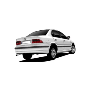 استیکر لپ تاپ طرح ماشین سمند کد 5925