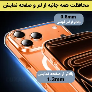 کاور لوکسار مدل 18ProMax _clmag مناسب برای گوشی موبایل اپل iPhone 18 Pro Max
