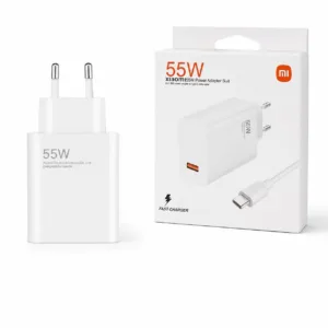 شارژر دیواری 55 وات مدل FAST CHARGER به همراه کابل تبدیل USB-C