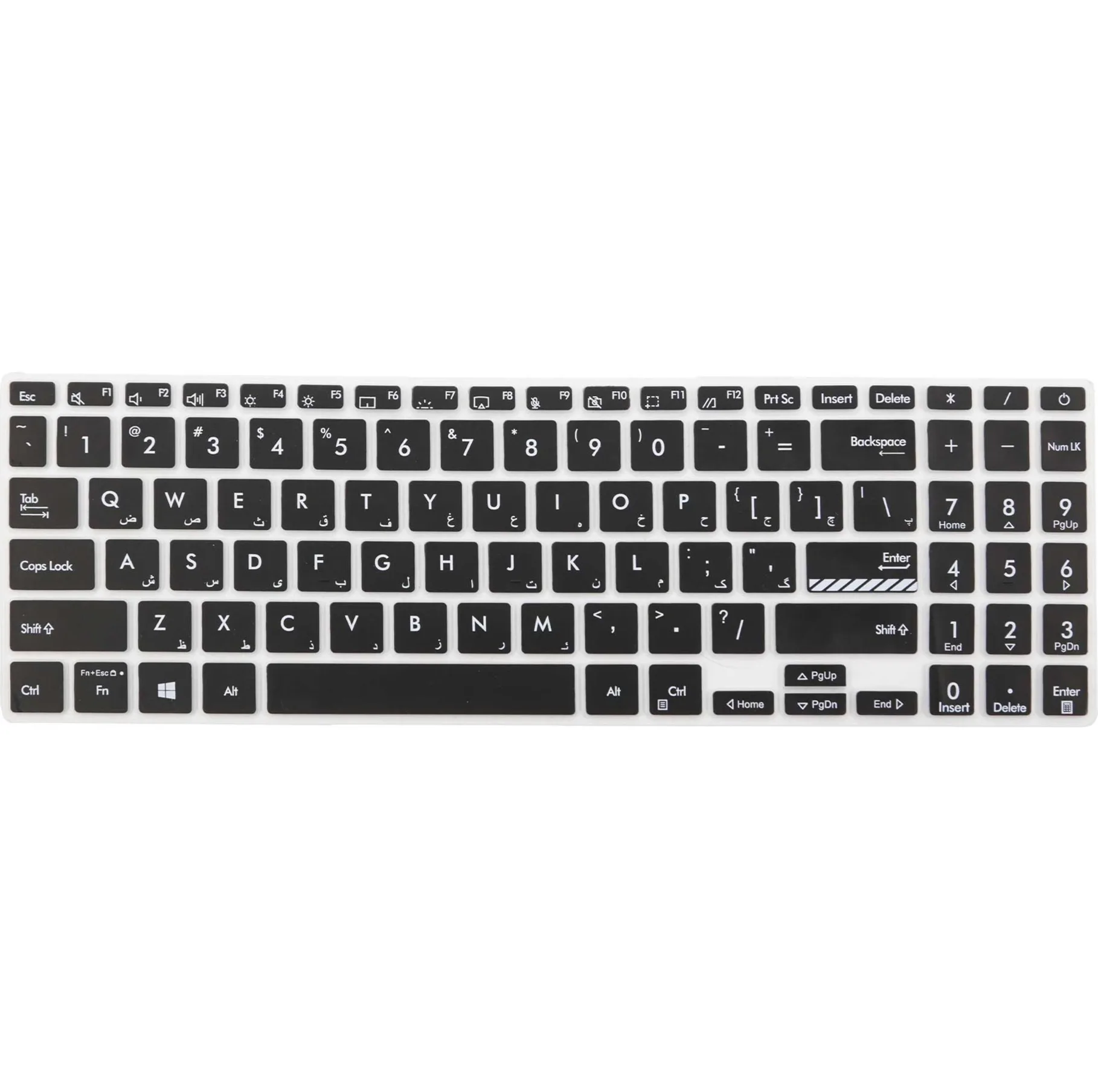 کاور کیبورد لپ تاپ مدل Crystal Guard MB مناسب برای لپ تاپ ایسوس Vivobook R1504