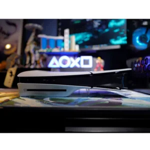 کنسول بازی سونی مدل PlayStation 5 Slim ظرفیت یک ترابایت ریجن 2016A اروپا به همراه دسته اضافی و پایه شارژر و هدست Elite