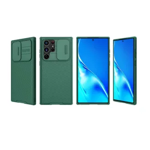 کاور نیلکین مدل CamShield Pro مناسب برای گوشی موبایل سامسونگ Galaxy S22 Ultra