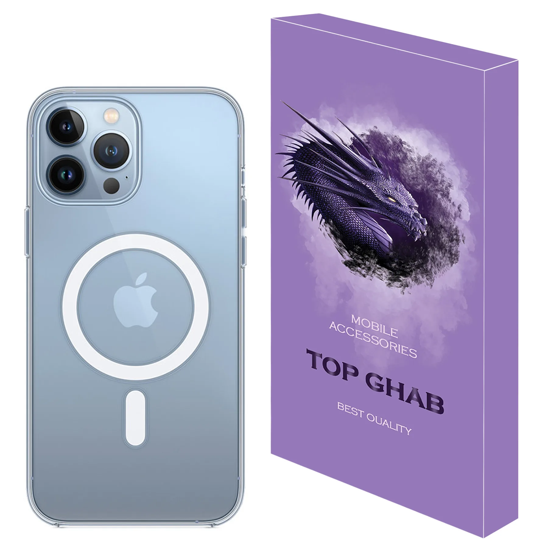 کاور تاپ قاب مدل MGSAFE مناسب برای گوشی موبایل اپل iPhone 13 Pro