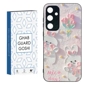 کاور قاب گارد گوشی طرح گل کد TPU-214 مناسب برای گوشی موبایل سامسونگ  GALAXY A35