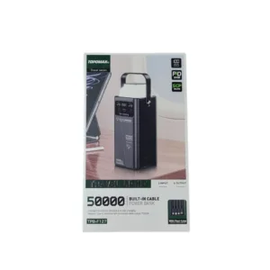 پاوربانک 22.5 وات توپومکس مدل TPB-F127 ظرفیت 50000 میلی‌آمپرساعت