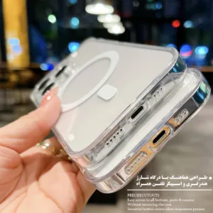 کاور گرین گارد مدل CR_Magsafe کد Clear 49 مناسب برای گوشی موبایل سامسونگ Galaxy S21 FE