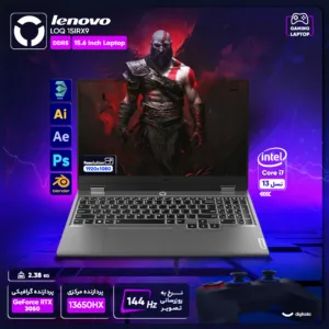 لپ تاپ 15.6 اینچی لنوو مدل LOQ 15IRX9-i7 13650HX-24GB DDR5-512GB SSD-RTX3050-FHD-W