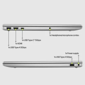 لپ تاپ 15.6 اینچی اچ پی مدل fd0215dx-15-Core i5 1334U-16GB DDR4 3200MHz-512GB SSD-Touch-W