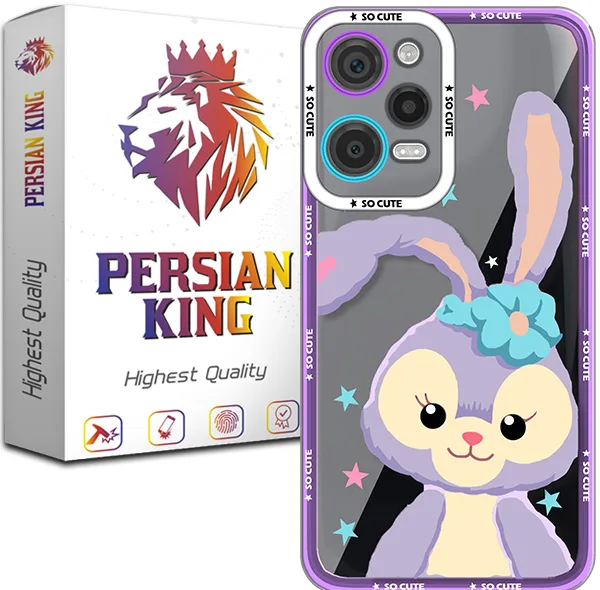 کاور پرشین کینگ مدل RBT21 مناسب برای گوشی موبایل شیائومی Redmi Note 12 Pro 5G / Poco X5 Pro 5G