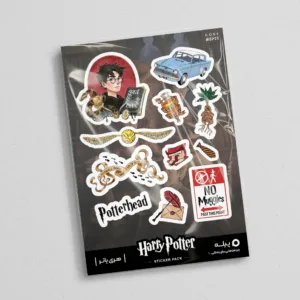 استیکر لپ تاپ و موبایل پیله طرح هری پاتر مدل Harry Potter کد SP23 مجموعه 11 عددی