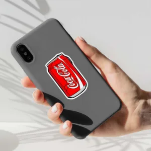استیکر لپ تاپ کارنیکا طرح کوکاکولا مدل cocacola-2222116 مجموعه 2 عددی