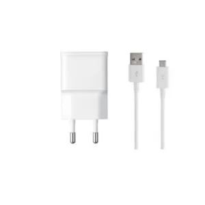 شارژر دیواری مدل EP-TA10 EWE به همراه کابل تبدیل microUSB