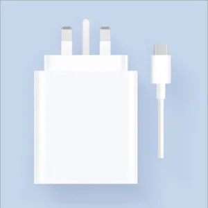 شارژر دیواری 120 وات شیائومی مدل MDY-13-EF به همراه کابل تبدیل USB-C