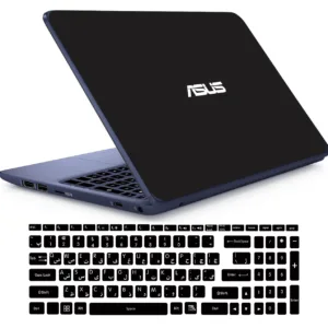 استیکر لپ تاپ راتیانا کد b1  مناسب برای لپ تاپ 15 تا 17 اینچ به همراه برچسب حروف فارسی کیبورد