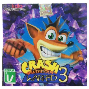 بازی Crash Bandicoot Warped 3 مخصوص ps1