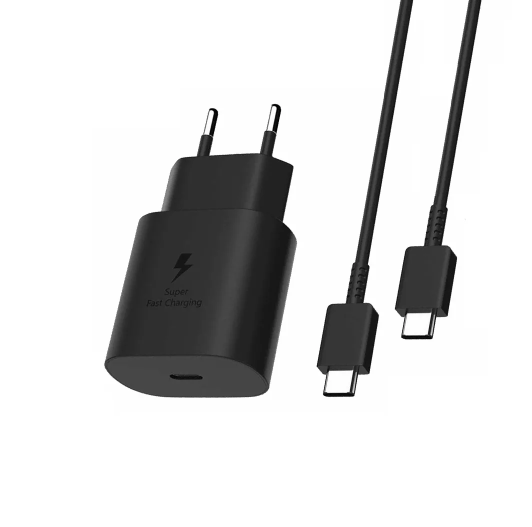 شارژر دیواری 25 وات سوموس تل مدل SAM A26 FAST Q03 به همراه کابل تبدیل USB-C