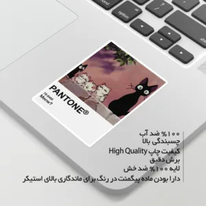 استیکر لپ تاپ ماسا دیزاین طرح انیمه مدل STK1466