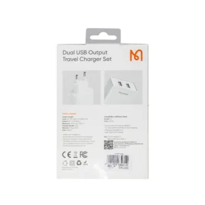 شارژر دیواری 12وات مک دودو مدل CH-3971 به همراه کابل Micro USB