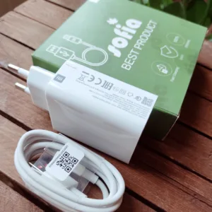 شارژر دیواری شیائومی مدل POCOX3PRO33 به همراه کابل تبدیل USB-C