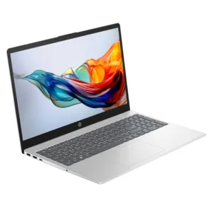 لپتاپ 15.6 اینچی اچ پی مدل fc0196nia-15، با پردازنده Ryzen 5 7520U، حافظه رم 8 گیگابایت LPDDR5 با فرکانس 5500 مگاهرتز، حافظه داخلی SSD با ظرفیت 512 گیگابایت، صفحهنمایش IPS با وضوح Full HD، وبکم 720p با درپوش لنز و Wi-Fi 6