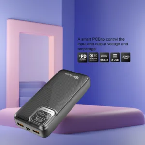 پاوربانک بنیوس مدل BE-PB03 ظرفیت 20000 میلی آمپر ساعت