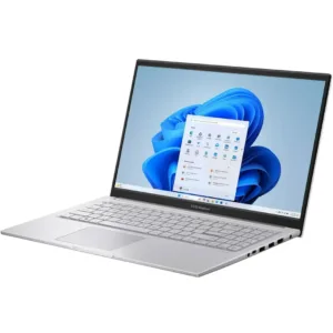 لپتاپ 15.6 اینچی ایسوس Vivobook 15 F1504VAP با پردازنده Core 5-120U، رم 16 گیگابایت DDR4، حافظه SSD با ظرفیت 512 گیگابایت، صفحهنمایش IPS و وضوح Full HD، وبکم 720p با درپوش حریم خصوصی، سیستم عامل ویندوز