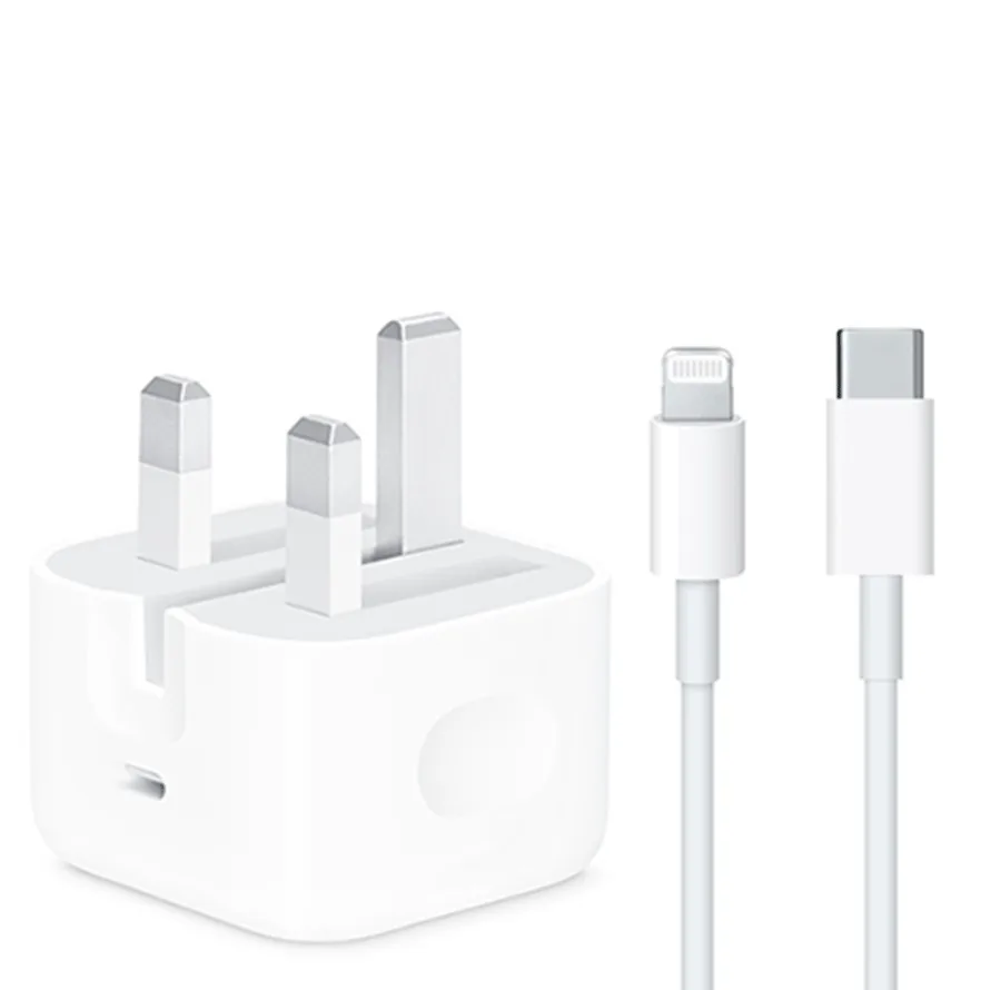 شارژر دیواری  25  وات مدل IPHONE 14 pro MAX به همراه  کابل لایتنینگ