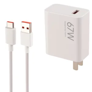 شارژر دیواری 67 وات ایمالا مدل MDY-14-EE به همراه کابل USB-C